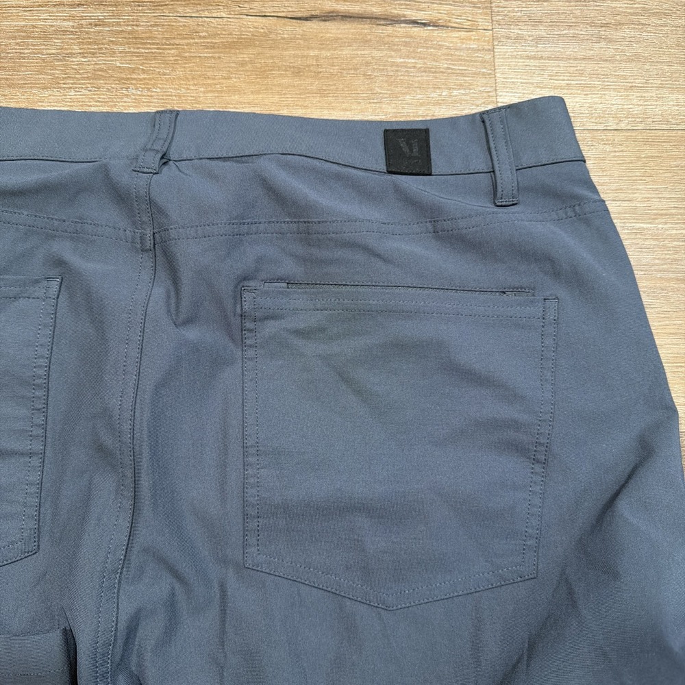 VUORI Meta Pant Men's 38 x 28" Charcoal Grey V430 Performance Athletic Chino - Picture 9 of 9